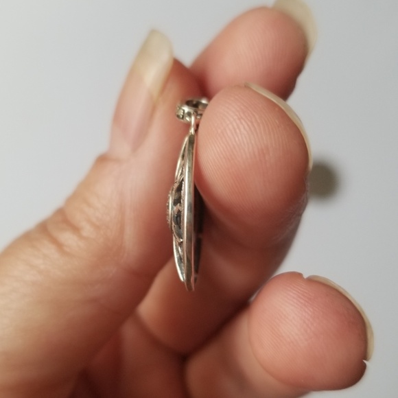 Sterling Silver Sun Pendant - Picture 7 of 9